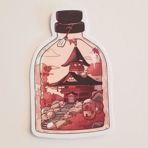 10/$10 Bottle Aesthetic Sticker